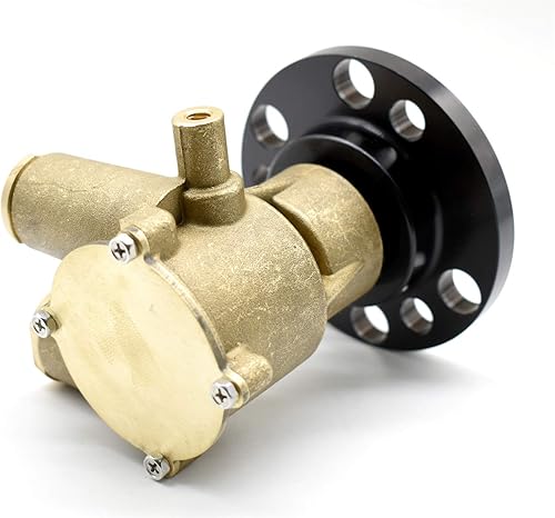 Miniatura 5 de Bomba de agua montada en cigüeñal F6B-9 para Volvo Penta 856513 3860703 para motores OMC V8 para Johnson 10-24946-01 Sherwood P105 para Jabsco