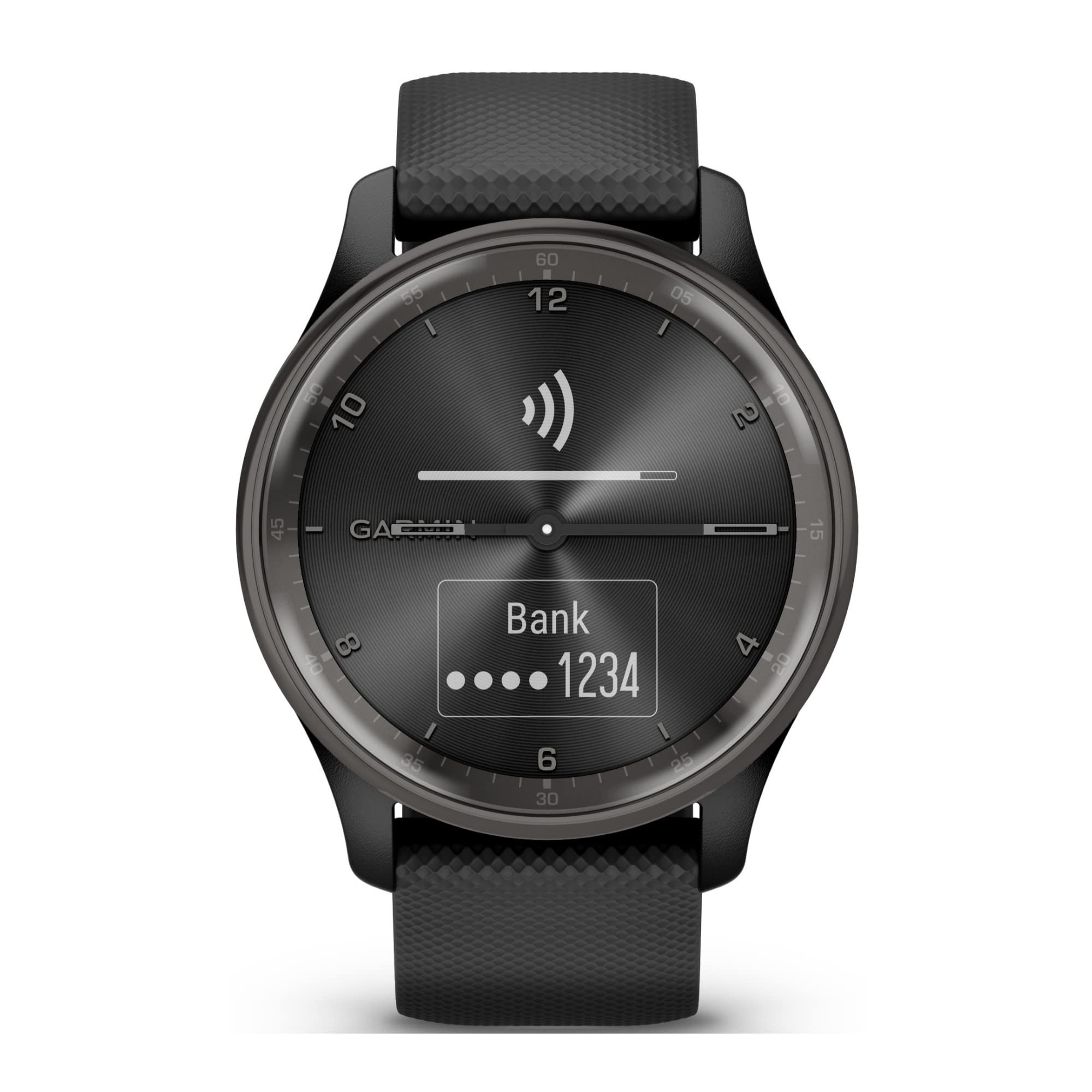 Garmin vívomove Trend – Hybrid-Smartwatch mit analogen Zeigern und Touchdisplay – Bild 4