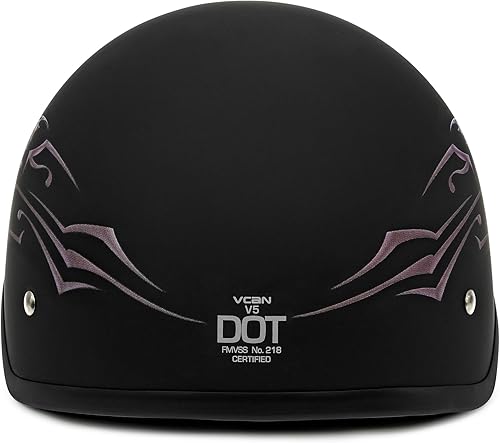 Miniatura 5 de VCAN Cruiser Intricate Butterfly - Casco para motocicleta