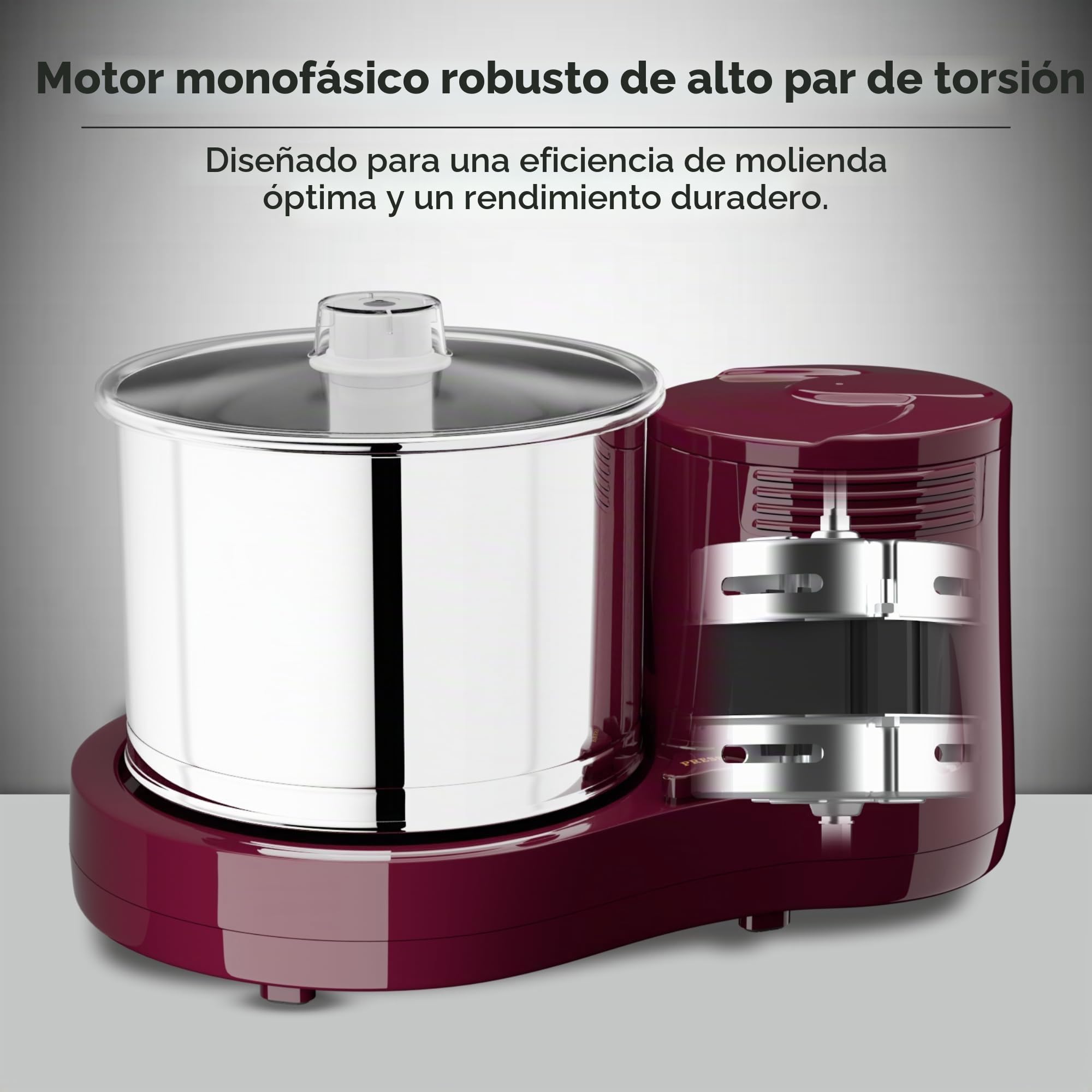 Butterfly Hippo - Molinillo húmedo de mesa, 2 L (cereza)