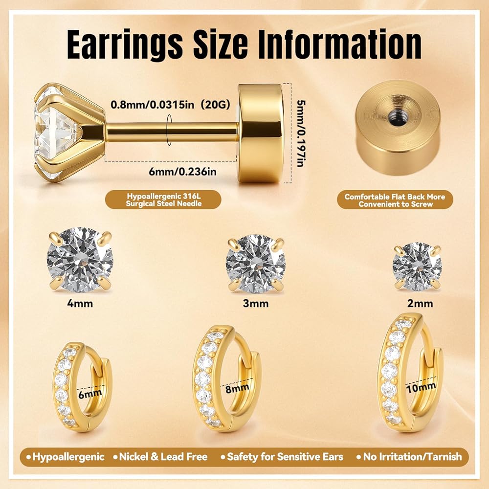 アクセサリー luijewelry tiny hoop luri-tiny-hoop-earrings-gold-