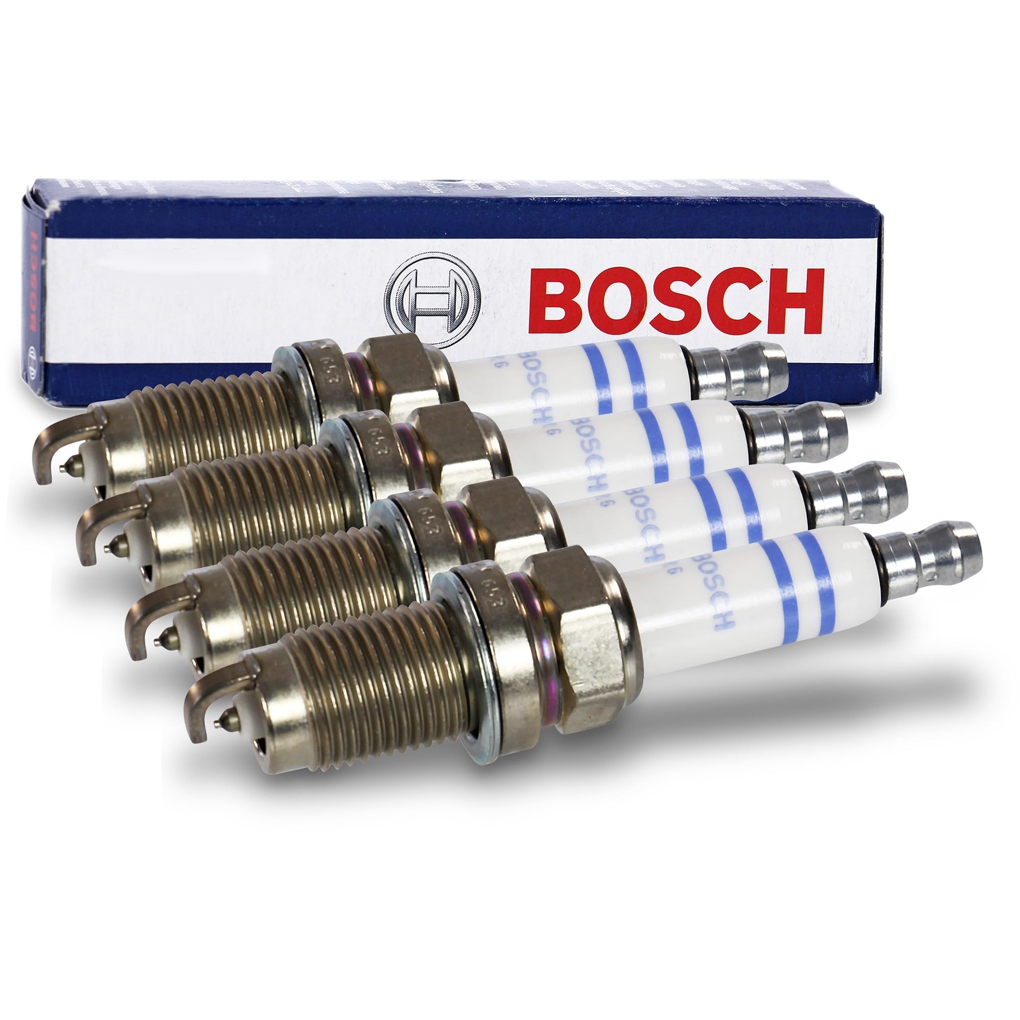 4x Original BOSCH Zündkerze Zündkerzen Iridium FR6HI332