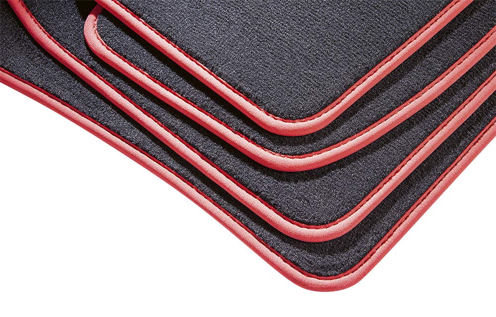 CarFashion Allwetter Schalenmatte B2, Auto Fussmatten Set in schwarz, 4