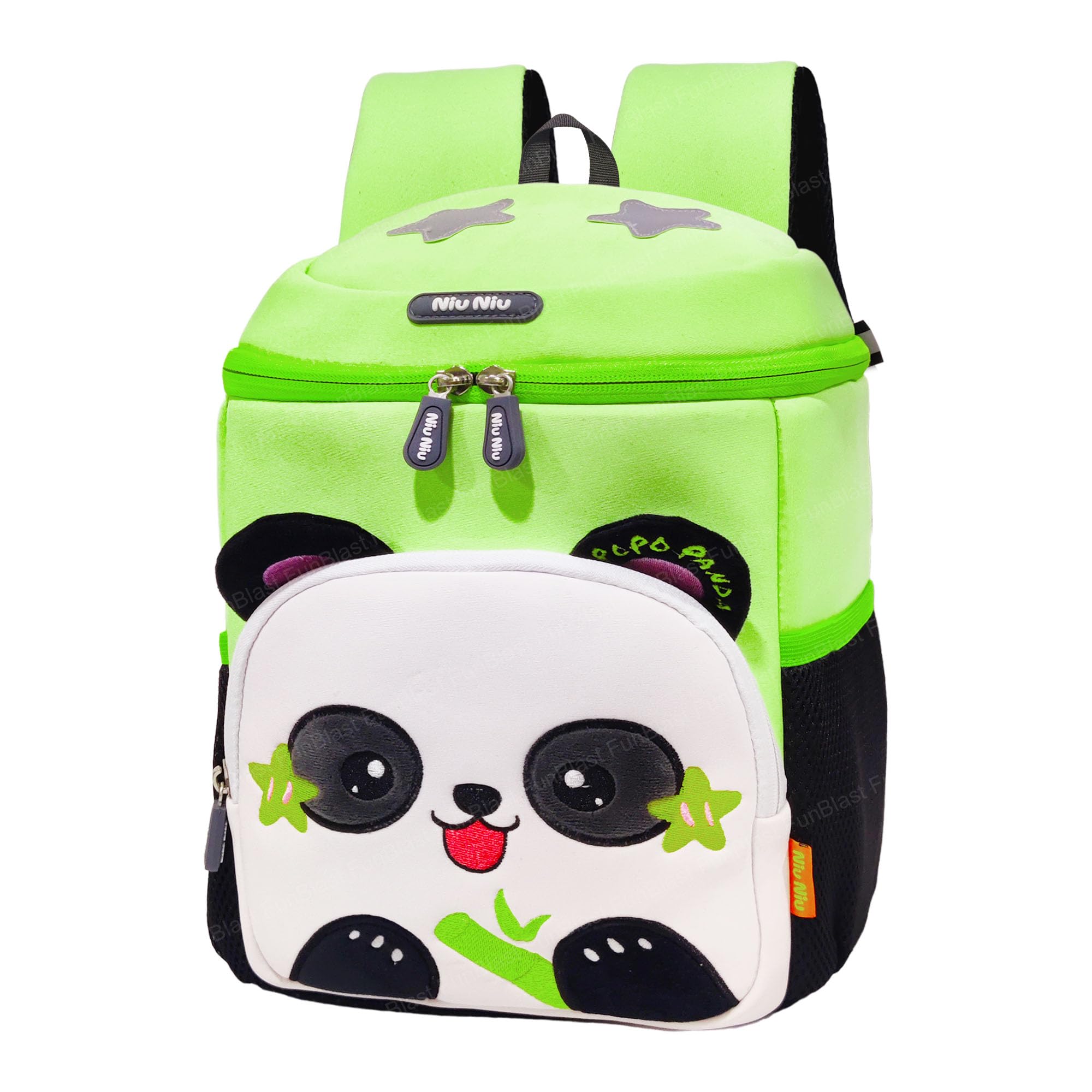 FunBlast Bagpack for Kids – Panda Theme Bags for Small Kids, Bags for Pre-Schoolers, Small Bags for School, Picnic, Travelling Bag for 2 to 7 Years Old Kids (33 X 26 X 16 CM)