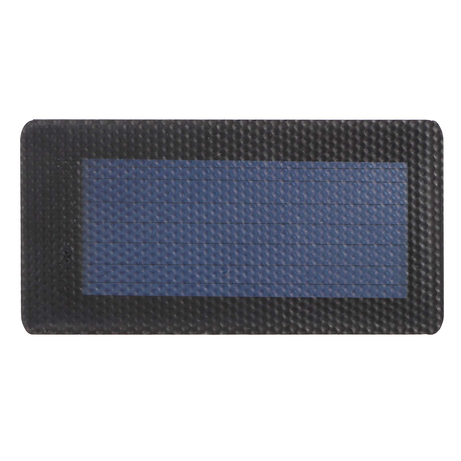 Omabeta Pannello Solare Flessibile in Silicio Amorfo Cella Solare Resistente e Impermeabile da 0,3 W per Giocattoli Solari, Luci Solari e Piccole Batterie CC, Pannello da 4,7 X 2,4 Pollici per Luci