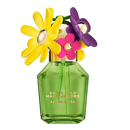 Marc Jacobs Daisy Wild Eau So Extra Eau de Parfum – Gourmand Floral Women's Perfume – With Notes of Banana, Pear Nectar, Vanilla & Amber