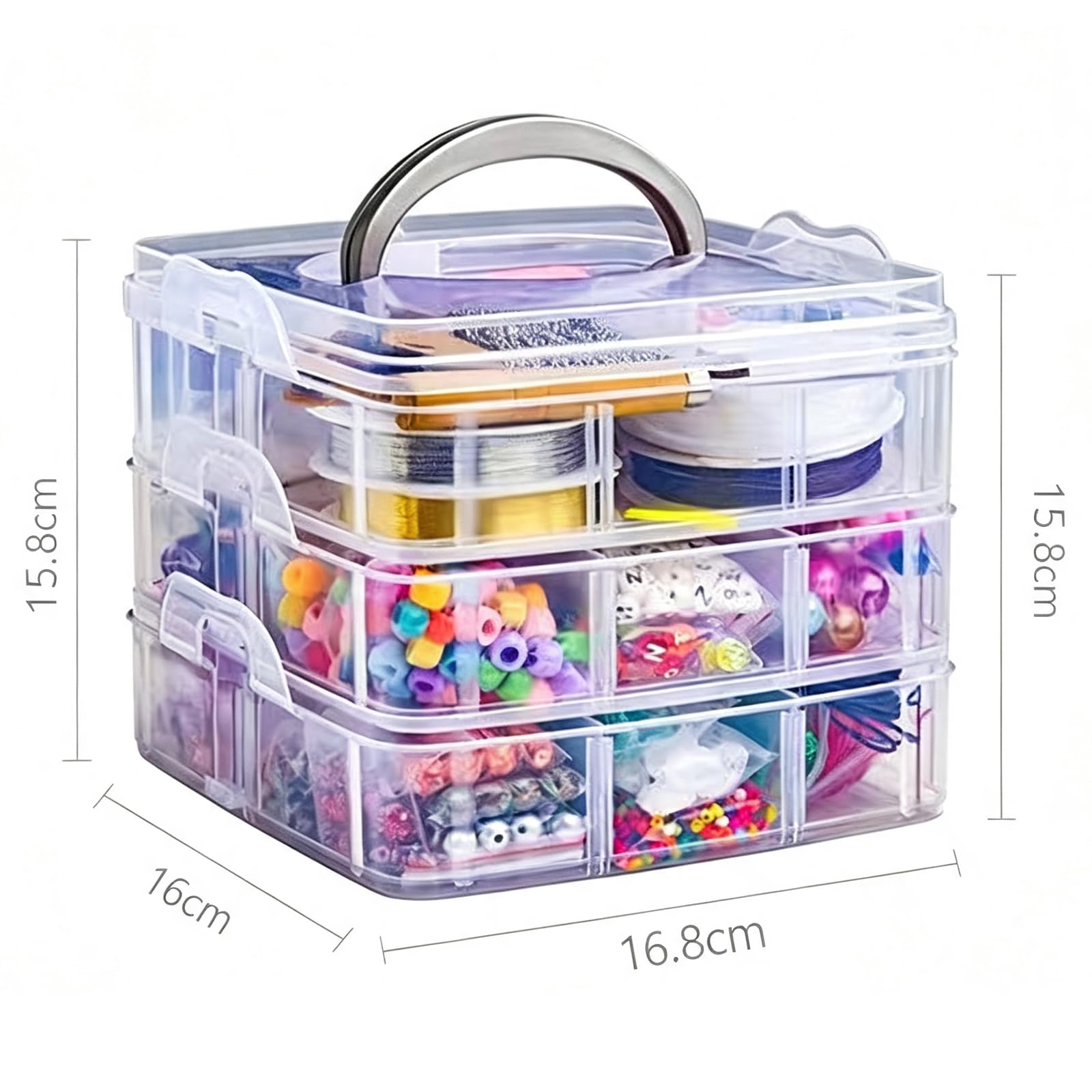 SGSCTWOGH 2400 Pezzi Kit Creazione Gioielli con Pinze & Strumenti | Kit completo 2400 pezzi, pinze, strumenti & accessori. Ideale per principianti & esperti.
