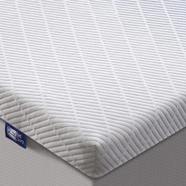 BedStory Memory Foam Mattress Topper Twin, 3 Inch Cooling Mattress Topper for Back Pain, Pressure Relief Breathable Foam Bed Topper with Cover, Non-Slip Surmatelas lit Simple, CertiPUR-US Certified