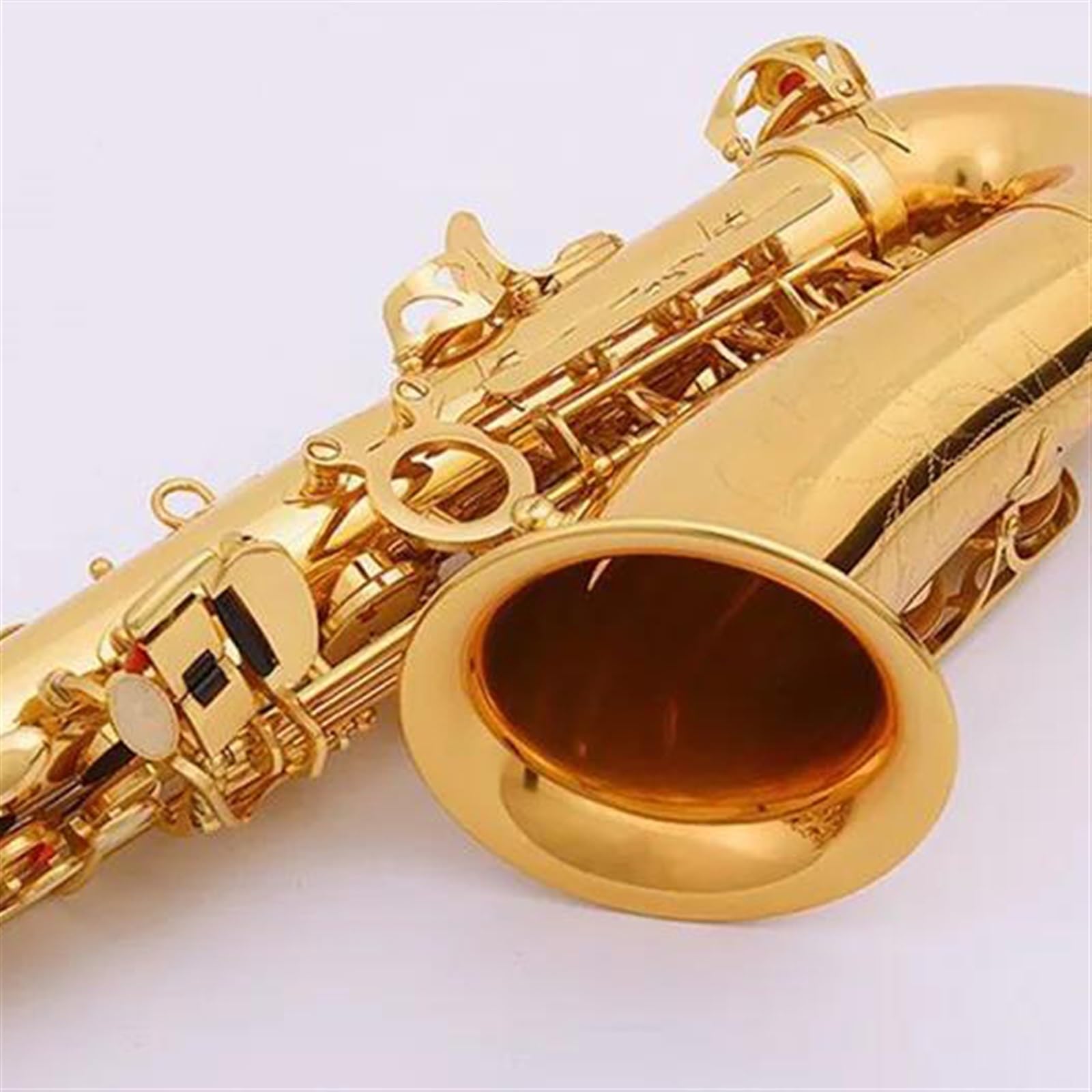 Saxofón Principiante Saxofón Alto Con Afinación En Eb Instrumento Musical De Latón Lacado En Oro Saxofón En Mi Bemol Con Estuche Y Accesorios