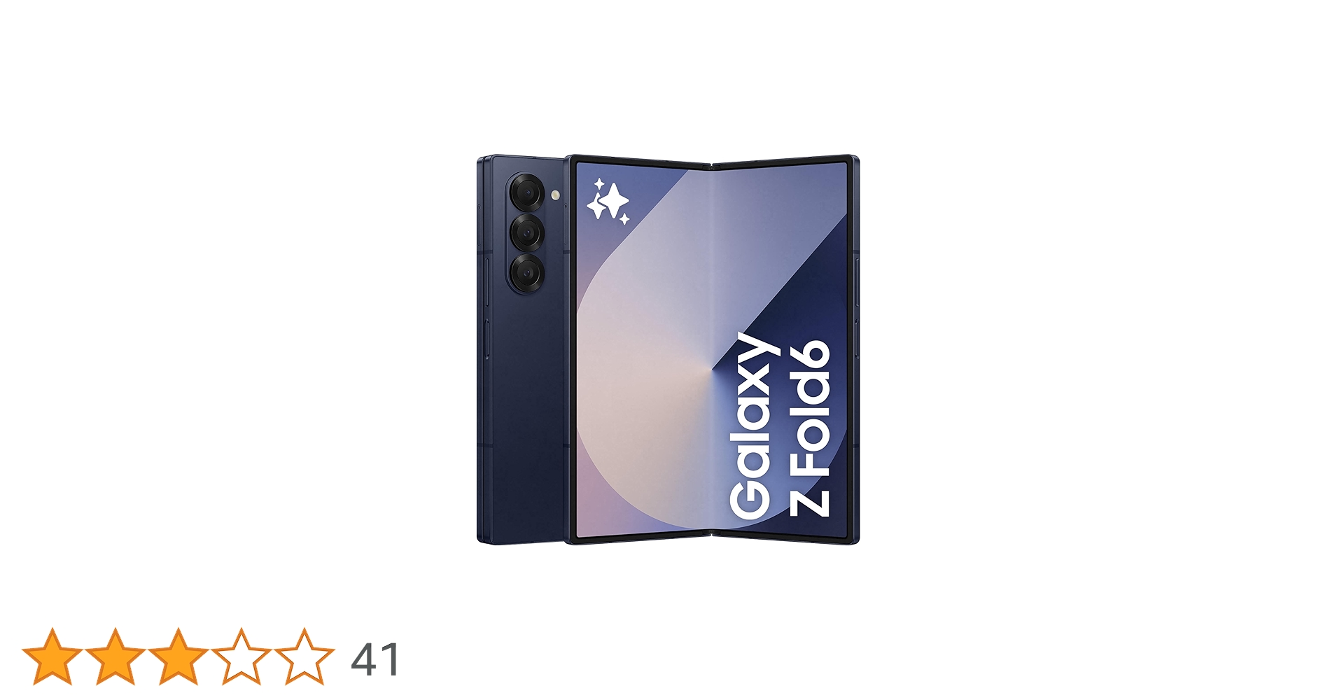 Samsung Galaxy Z Fold6, AI Phone, 12GB RAM, 256GB Storage, Navy