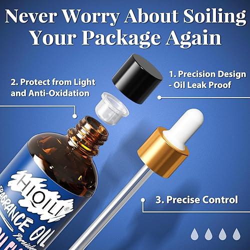 Miniatura 35 de HIQILI Aceite esencial de plátano – Aceite aromático puro para difusor, cuerpo, vela, jabón para hacer lociones de perfume, 3.38 onzas líquidas