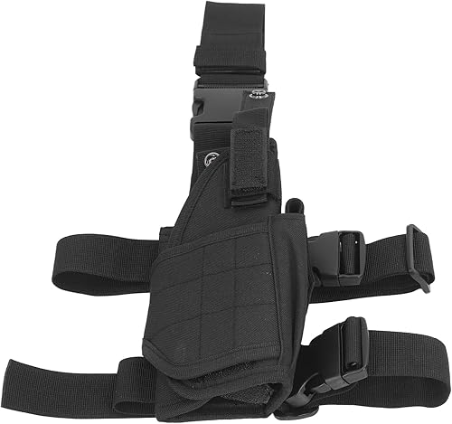 Miniatura 8 de Bolsa de pierna para hombres y mujeres, impermeable, para motocicleta, canguro, táctica, riñonera para exteriores, bolsa reflectante para piernas,