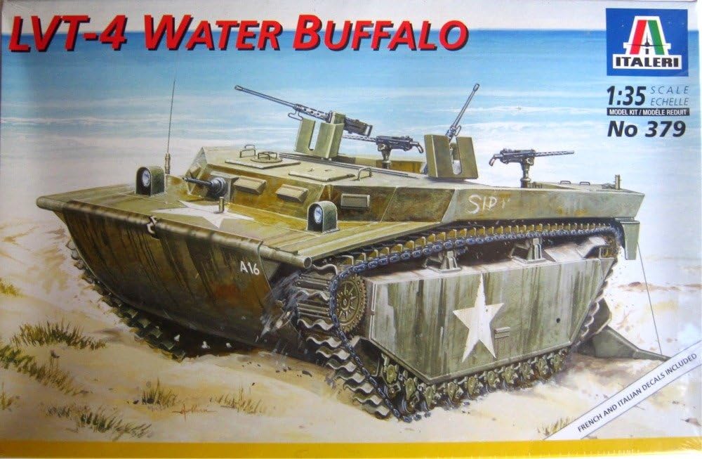 Italeri 1/35 LVT-4 Amtrac Water Buffalo" "
