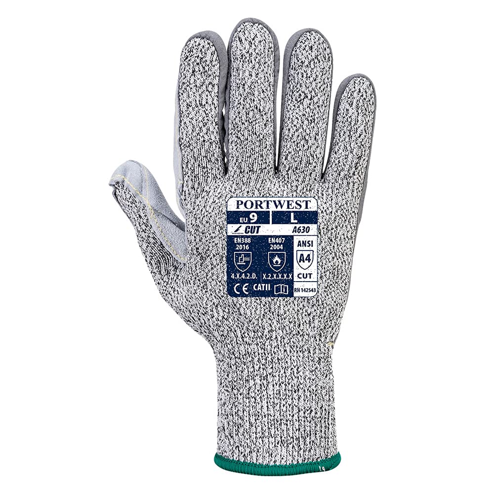 rasier handschuh Portwest A630 Razor Lite Verstärkte Aramid-Nähte Leicht Kurzgröße Mizuno Samurai Color:Clear Perch Ausgezogene Krapfen - Genussregion