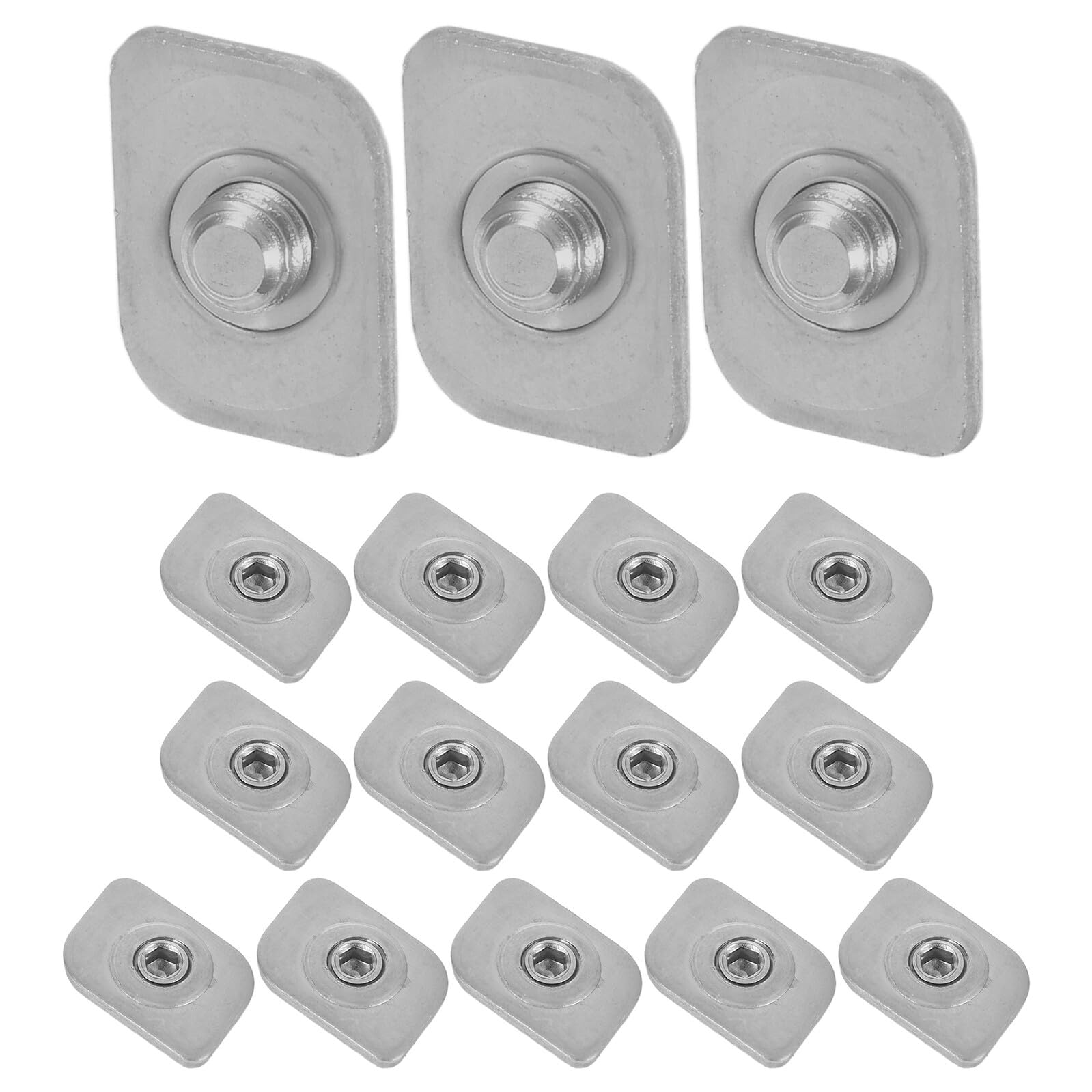 Limitador de cerradura de acero inoxidable Mipcase para ventanas corredizas de hogar
