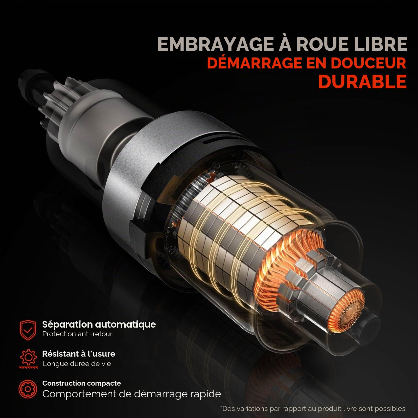 Frankberg Démarreur Compatible avec Marine 2YM15 3JH3 3JH3E 3JH3E-YEU 3JH4E 3YM20 3TNV82 3TNV82A 4JH3E 4TNE88 1999-2003 Remplacer# 129608-77010