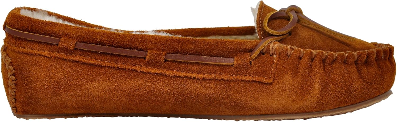 Minnetonka Women's Cally Slipper, Brown, 10 M US - Image 6