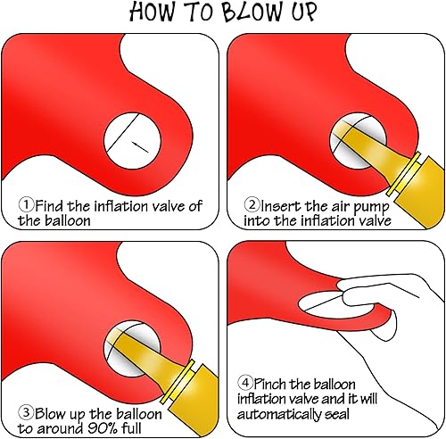 Miniatura 3 de Globos rojos del número 13, globos grandes de aluminio de 13 o 31, globos de números grandes de 40 pulgadas para decoración de fiestas de cumpleaños