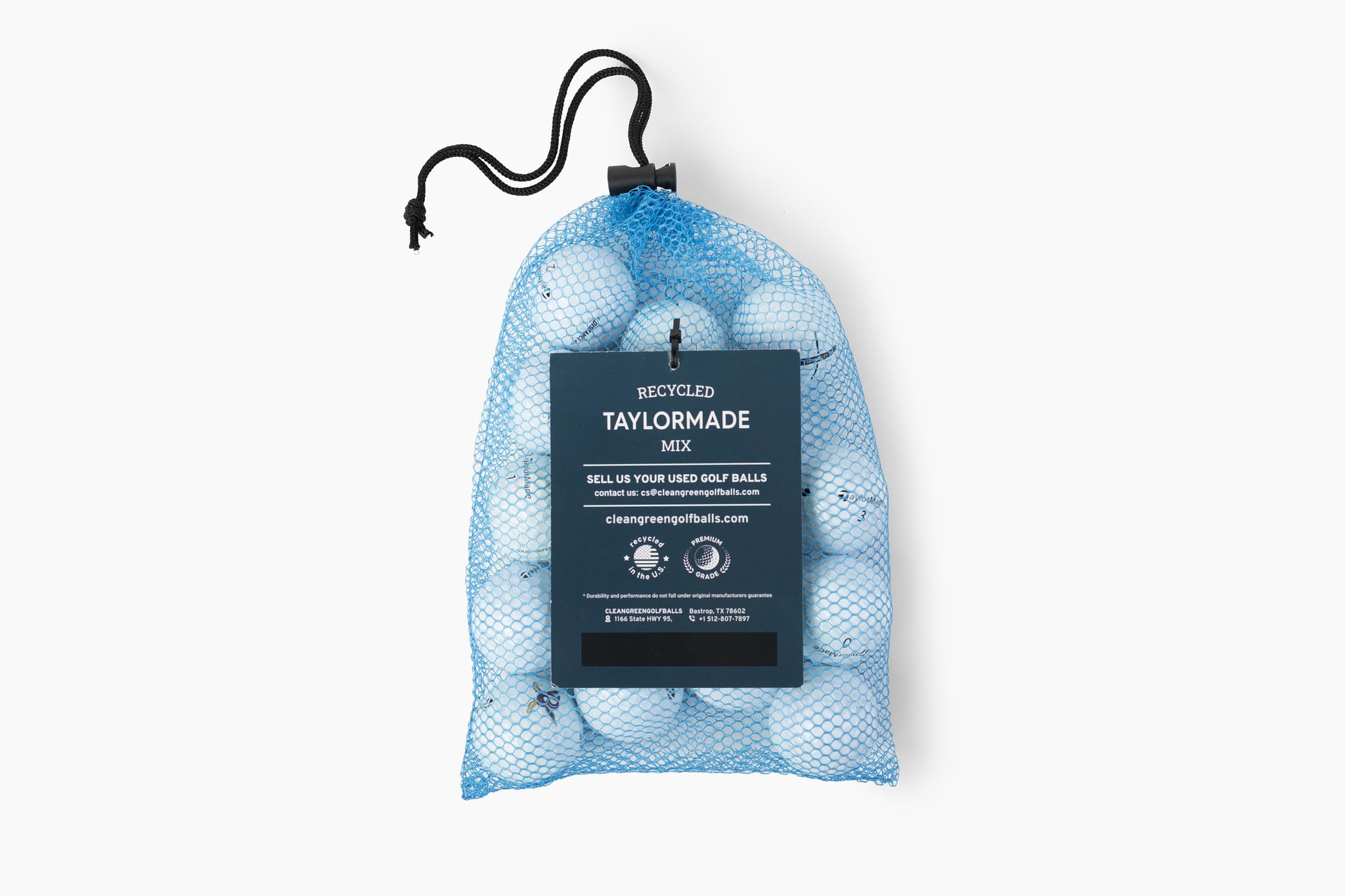 Pinnacle 48 Recycled Golf Balls in Mesh Bag