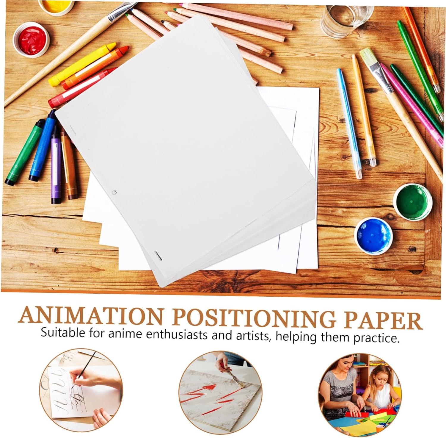 GALPADA 200pcs Art Tracing Paper Drawing Paper for Artists Students Beginners for Artists