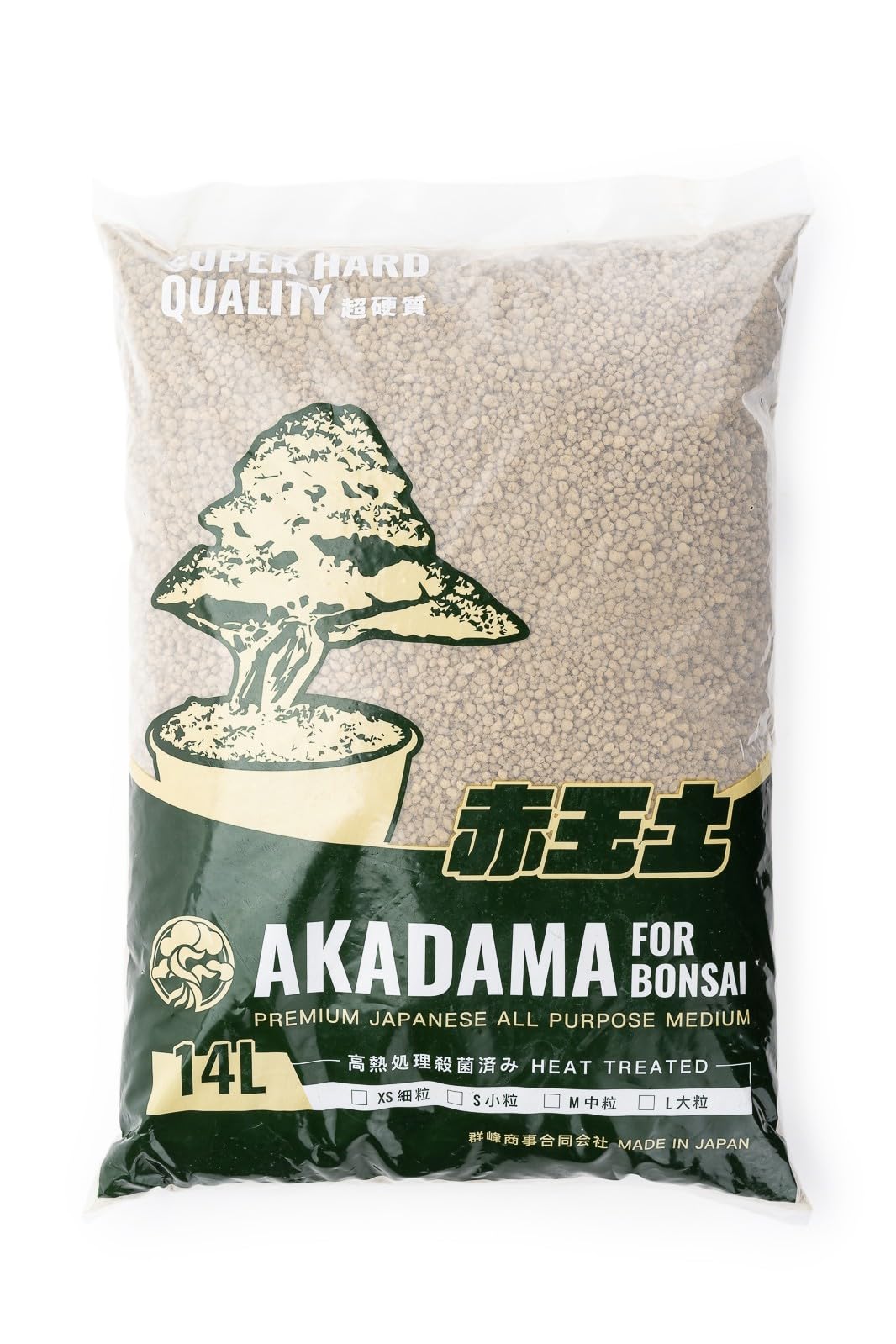 AKADAMA Extra Dura DE Grano Medio TOCHIGI. Bolsa DE 14 litros. SECADA EN Horno para UNA Mayor DUREZA.