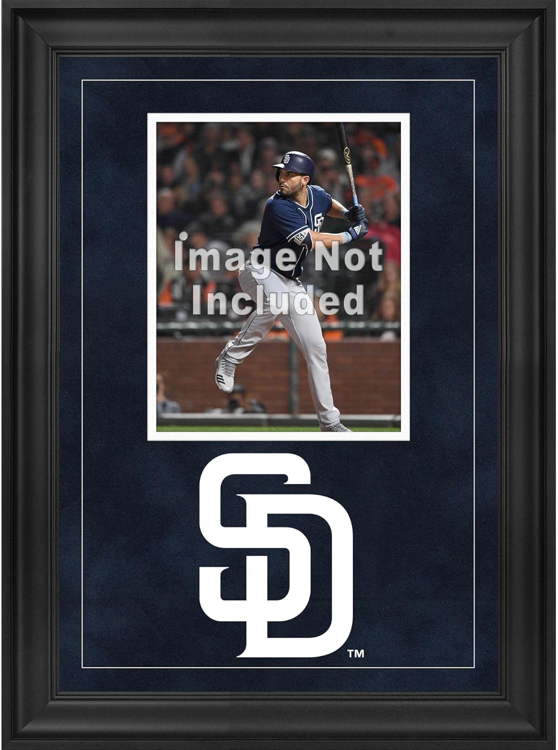 San Diego Padres Deluxe 8" x 10" Vertical Photograph Frame with Team Logo - Baseball Other Display Cases