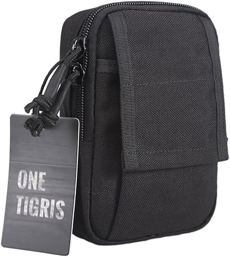 Miniatura 1 de OneTigris Bolsa táctica Molle EDC para cinturón de utilidad para iPhone 6 Plus iPhone 7 Plus Smartphone de 5.5 pulgadas