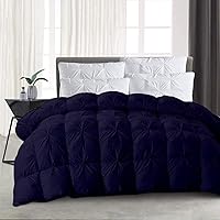 Vista 13 de Edredón alternativo para todas las estaciones Matrimonial 82 x 86 pulgadas, tamaño 1 pieza, relleno de edredón de microfibra con 4 pestañas