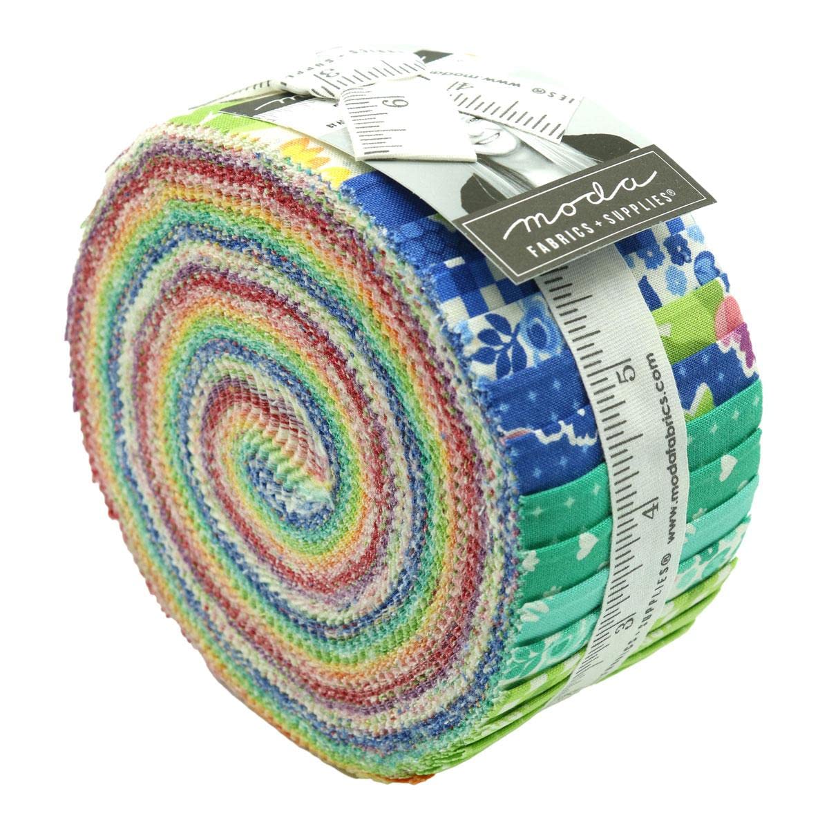 Moda Fabrics Love Lily April Rosenthal Jelly Roll Fabric Strips