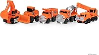 Vista 7 de Micro Machines MMW0021 Paquete de Equipo de Construcción, Presenta 5 Más Escena Correspondiente - Autos de Juguete Temáticos Altamente