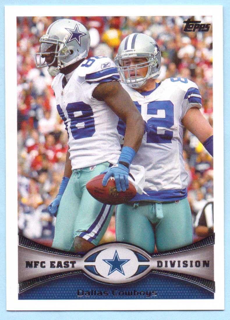 Dallas Cowboys 2012 Topps Team Card #403 - Dez Bryant, Jason Witten