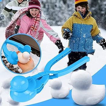手作り 雪だるまとモンスター フィギュア Amazon | FIRGDAZ(たひ) 雪遊び 雪玉クリップ そり 雪玉づくり