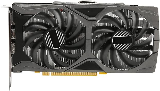 GTX1660S 6GB GDDR6 Graphics Card, PCI Express 3.0 1785MHZ GPU Clock 192 Bit Dual Fan PC Game Video Card, Dual Cooling Fan, Desktop Computer Gaming GPU, 8 Pin