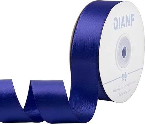 Miniatura 30 de Cinta de satén de doble cara de 3/8 pulgadas rosa para envolver regalos, hacer lazos para el pelo, adorno de silla, cinta para el Día de San