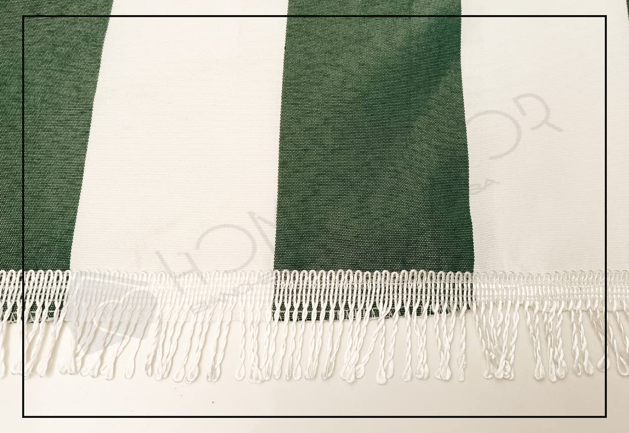 Tenda Da Sole Per Balcone Home Tresor - 280x300 Cm, A Righe Blu, Con Anelli E Ganci - Foto 2