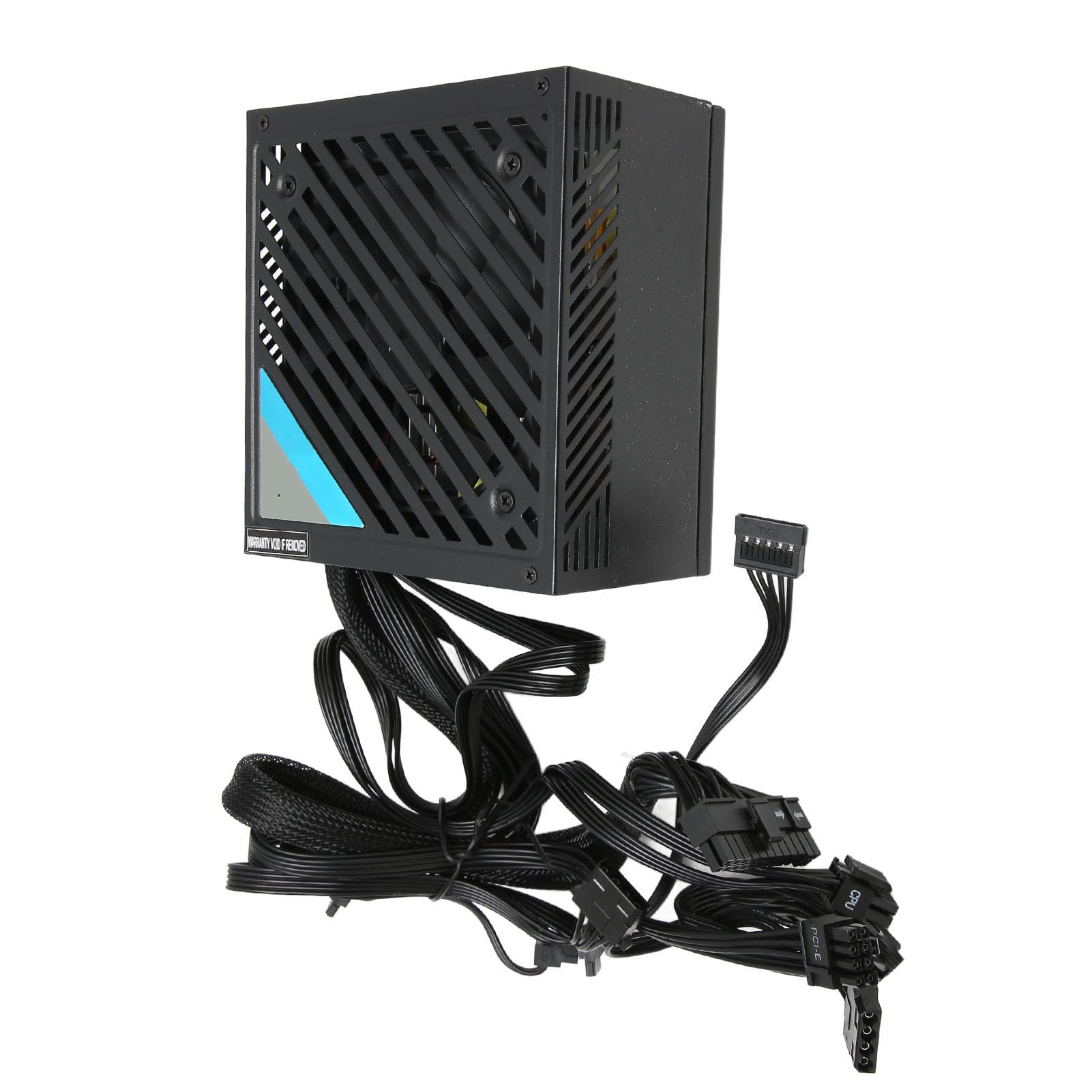 Yunseity Fuente de Alimentación Activa de PFC, Fuente de Alimentación Activa del Ordenador de la PC del Juego de 550W/650W/750W 80 PFC ATX, de Poco Ruido (ATX-750W)