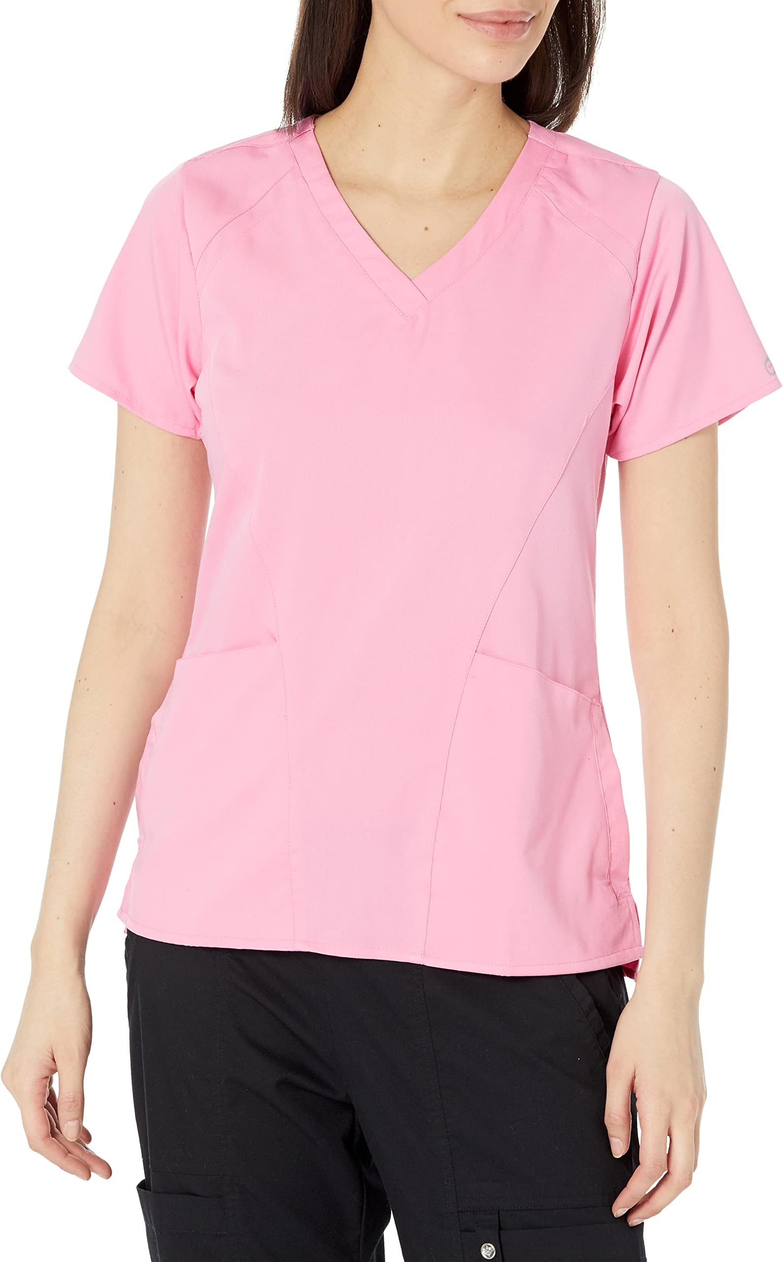 Women's 4 Pocket V-Neck Top