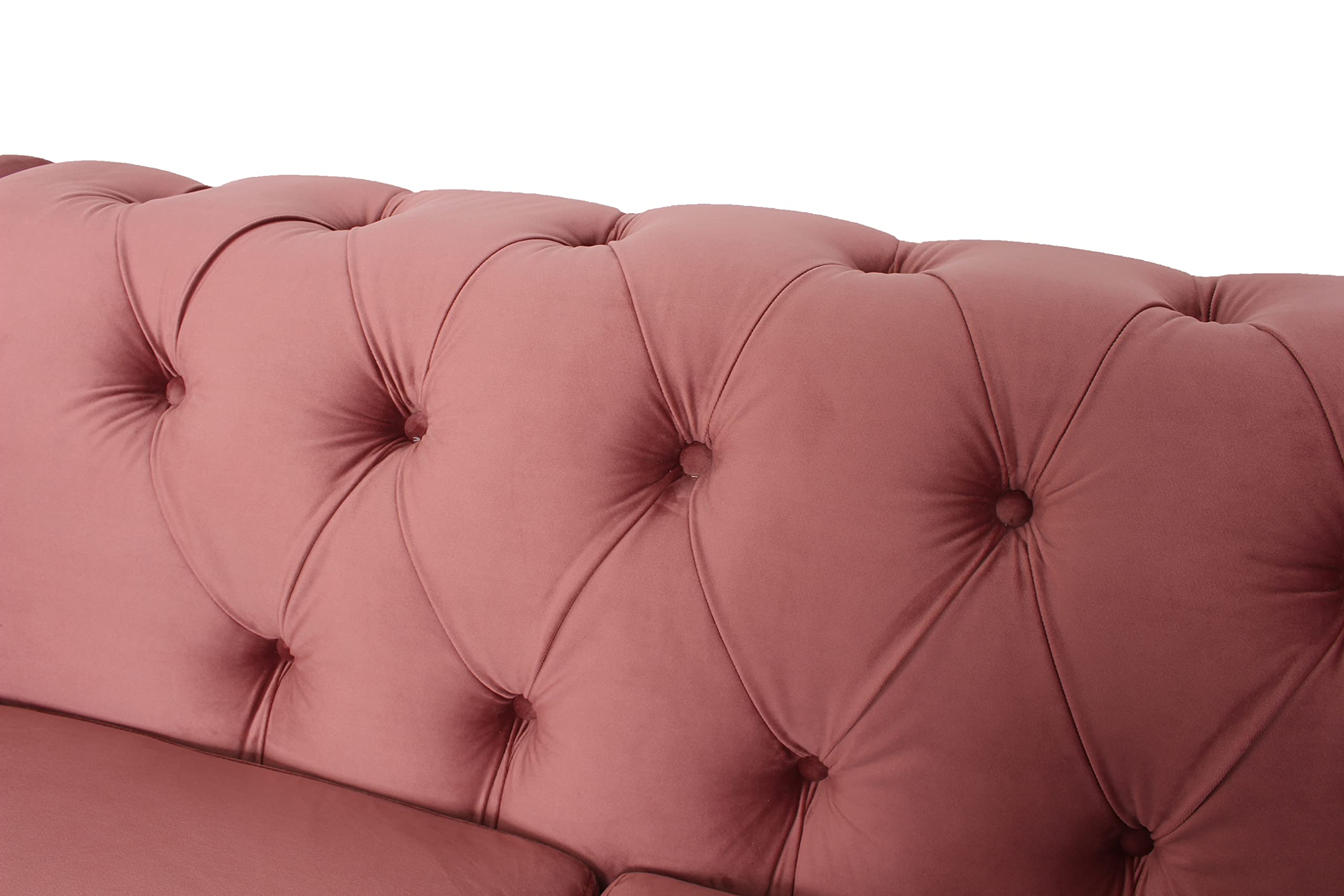 Amazon.com: Kingway SF-1861 Sofas, 3 SEAT, Rose : Home & Kitchen