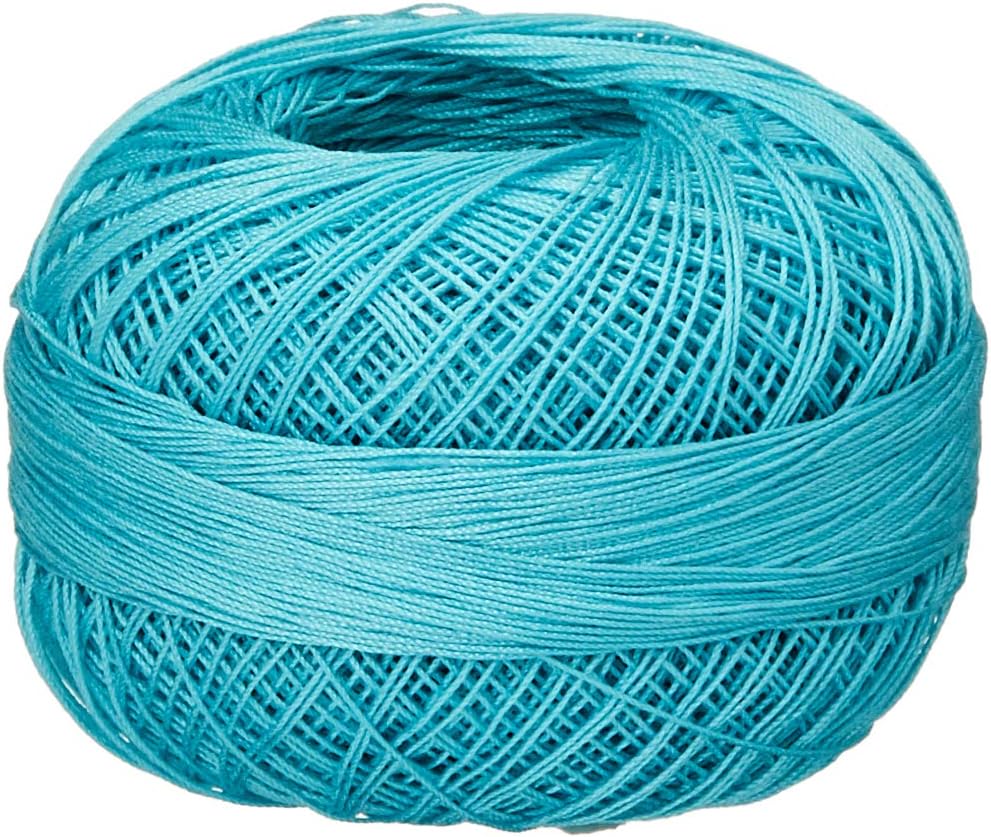 LizbethSize 80 HH80664 Cotton Thread, Ocean Teal Medium