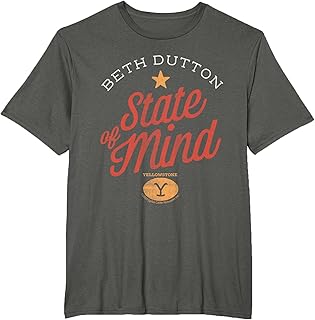 State Of Mind Beth Dutton Red T-Shirt