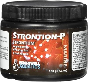 Brightwell Aquatics Strontion-P Powder Strontium Reef Supplement 150g