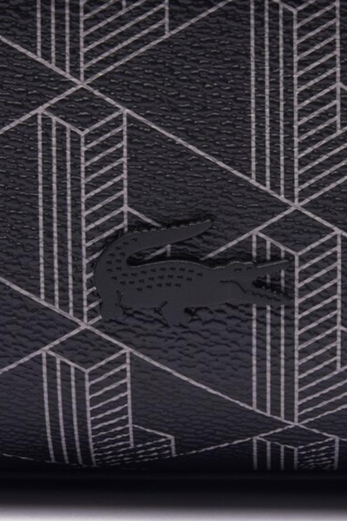 LACOSTE The Blend Toilet Kit Monogram Noir Gris