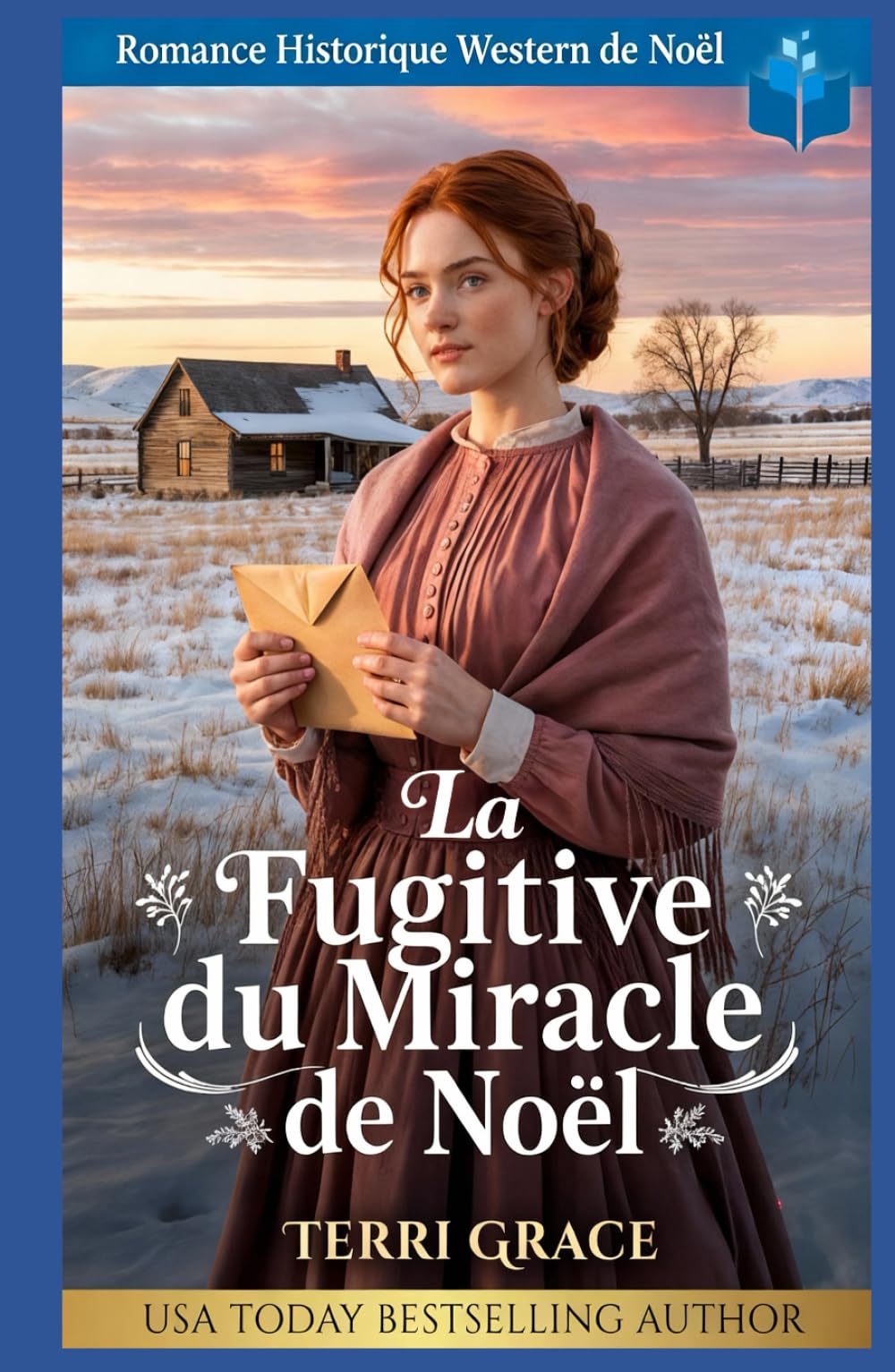 La Fugitive du Miracle de Noël: Romance Historique Western de Noël (Amour de Noël sous les Étoiles de l'Ouest)