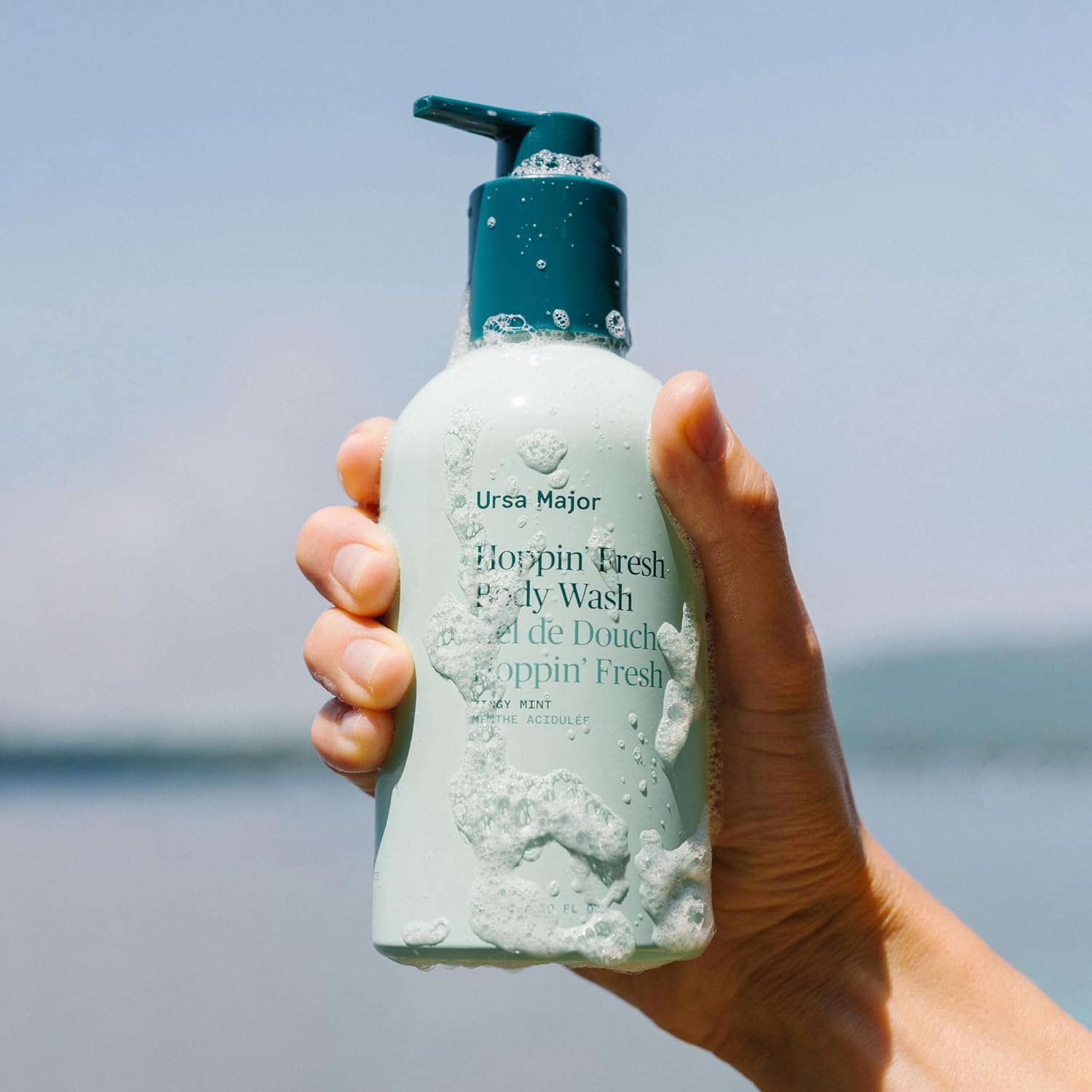 Ursa Major Hoppin’ Fresh Body Wash | Natural Body Wash to Cleanse, Soothe & Hydrate Skin | Sulfate-free, Clean Ingredients, Cruelty Free & Non-Toxic| For Men and Women | 10 oz