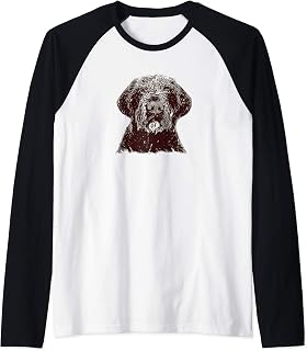 PUDELPOINTER - VERSATILE HUNTING DOG Raglan Baseball Tee