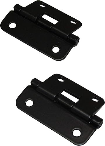Miniatura 3 de Reliable Hardware Company RH-1225BK-2-A Bisagra negra para desmontarlevantar - Juego de 2