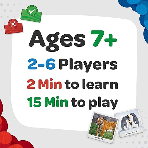 Miniatura 6 de National Geographic - Secret Clue Animals  Juego de cartas familiar cooperativo para niños  Regalo para niños y niñas de 7, 8, 9, 10 años