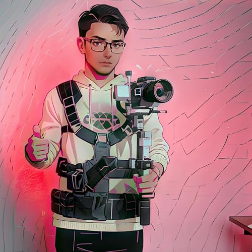 Miniatura 5 de DF DIGITALFOTO Thanos SE Sistema de chaleco de soporte de cardán, video SteadyCam Axis compatible con DJI RS4/RS 4 Pro/Mini/RS 3/PRO/RS2/RSC2,