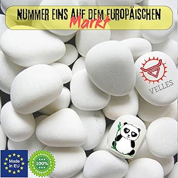 Grandes Pierres Pour La Peinture Galets Decoratif Jardin Cailloux Blanc