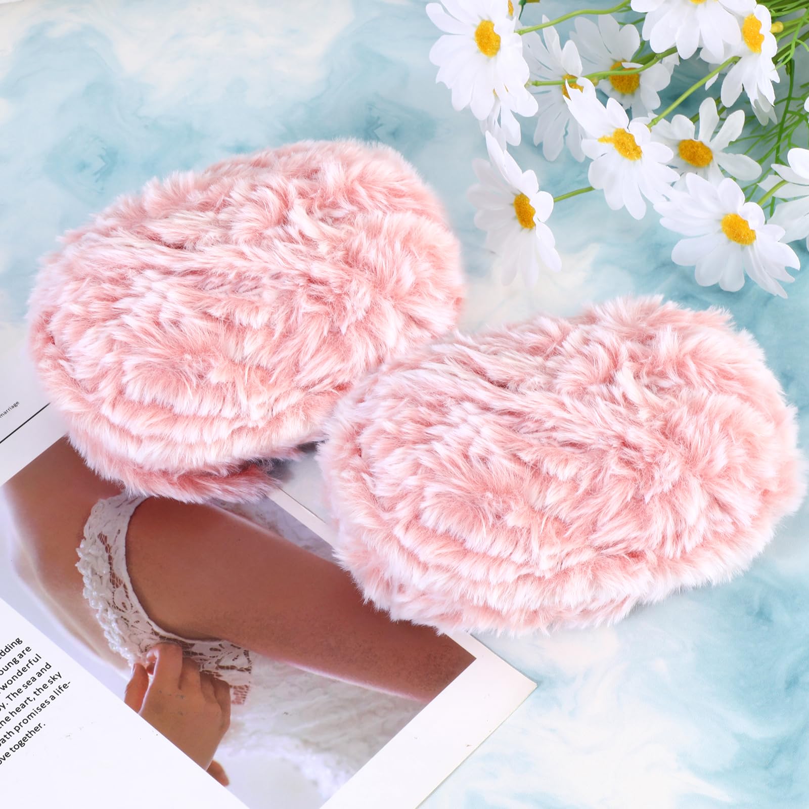Hilo de pelo sintético de poliéster suave premium para labores de crochet exclusivas